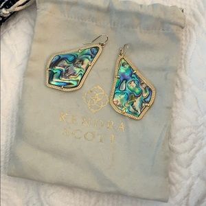 Kendra Scott Abalone Earrings